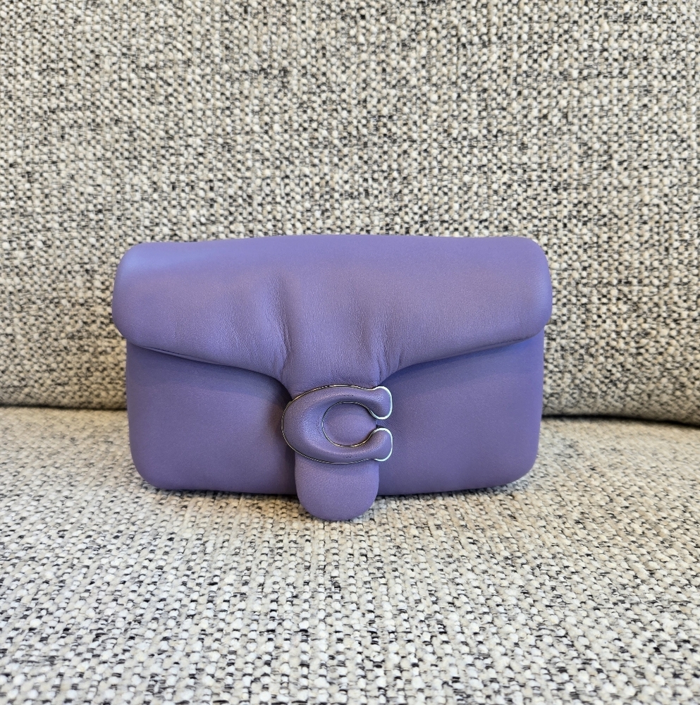 Coach Light Violet Pillow Tabby